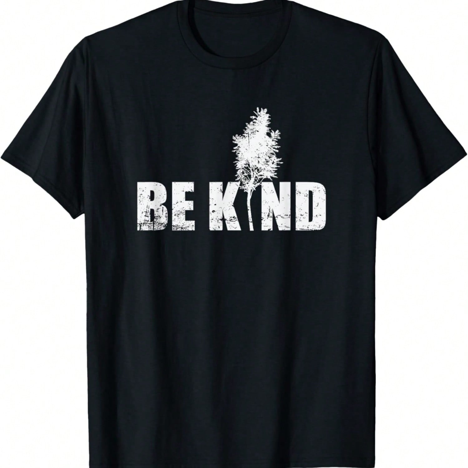 Be Kind Nature Forest Trees Nature Leaves T-Shirt S разноцветный