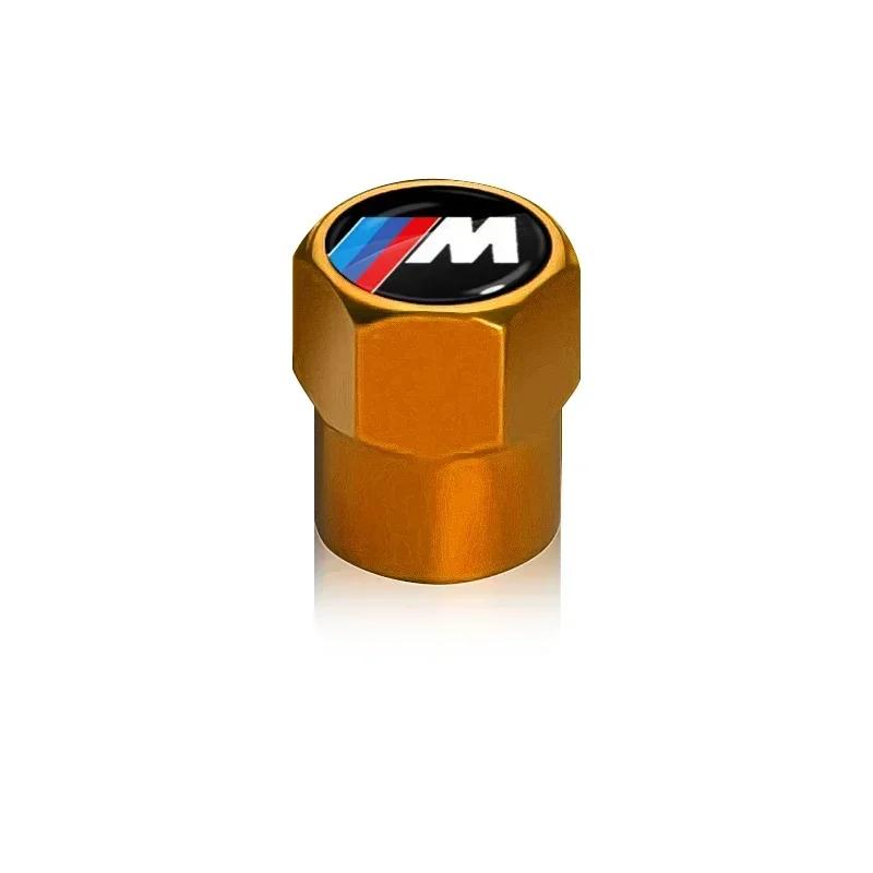 BABD1 2025 Hot New 4Pcs Car Wheel Tire Valve Caps Air Stem Covers Accessories For BMW E34 E46 E39 E38 E90 E60 E36 F30 F30 F10 E92 E38