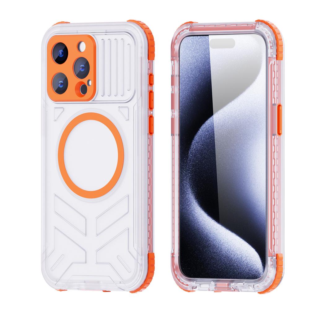 IP68 Wasserdichte Handyhülle Aluminiumlegierung Fallschutz 360 Vollschutz für IPhone 15 Pro Max Plus Serie