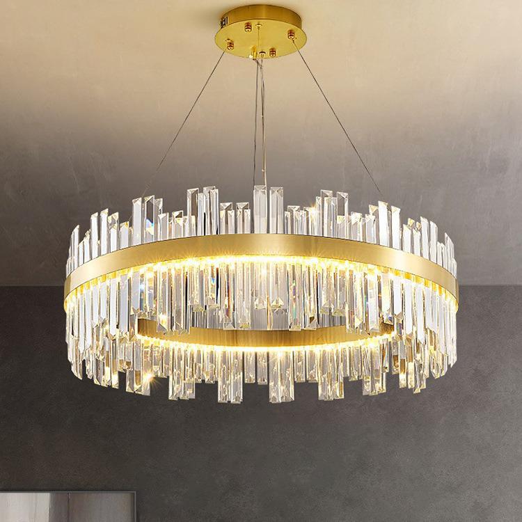 Lampadario di Cristallo Minimalista Nordico 2022 per Soggiorno, Camera da Letto, Sala da Pranzo