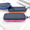 1PC Portable Eyewear Cases Cover Sunglasses Hard Case For Women Men Glasses Box With Lanyard Zipper Eyeglass Cases Protector