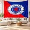 Rangers FC Wall Tapestry, Soft Fabric Wall Hanging, Decorative Backdrop For Bedroom Home Wall Art