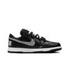 Nike Große Dunkle Nacht Aurora Leder Niedrige Skateboard-Schuhe Herren Schwarz 355152-016(Team1004-)