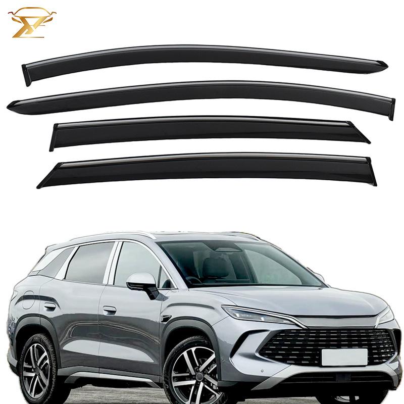 BYD Song Car Rain & Sun Visors - Injection Molded Window Shields for Exterior Modification