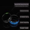 Zirconia Ceramic NFC Smart Ring with Carbon Fiber CUID Encrypted Access Card