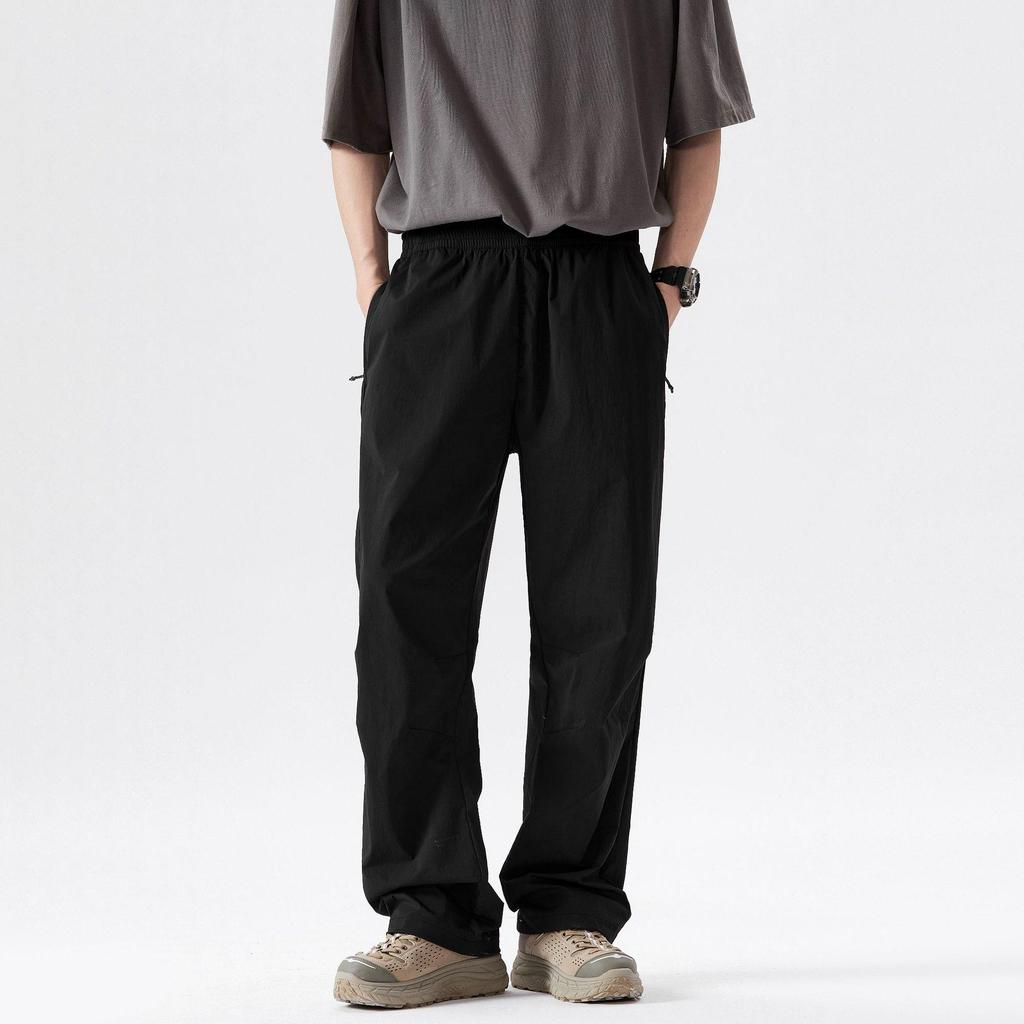 Men's Ultra-Thin Outdoor Wide-Leg Hiking Pants