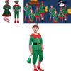 Enchanting Green Elf Santa Claus Costume For Adults And Kids Perfect For Holiday Spirit Events