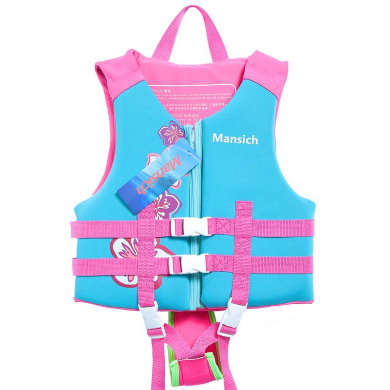 Children's High-Buoyancy Anti-Drowning Life Vest for Summer Rafting