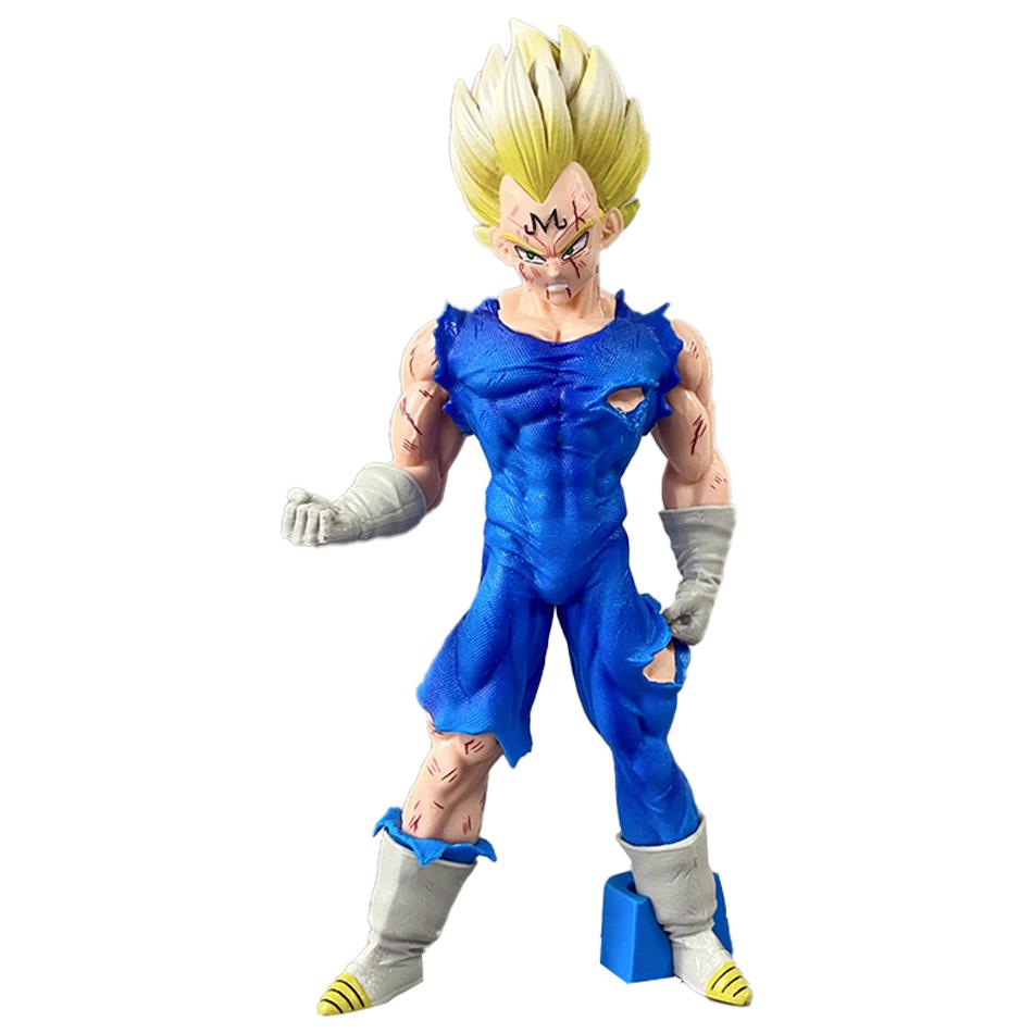 Vegeta Dragon Ball Vegeta 19Cm Anime FiguresGK Action Figures Battle Damage PVC Model Collection Ornament Toys Gifts