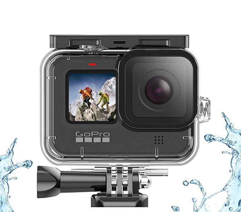 Case for GoPro Hero 9, Waterproofcase, Clear