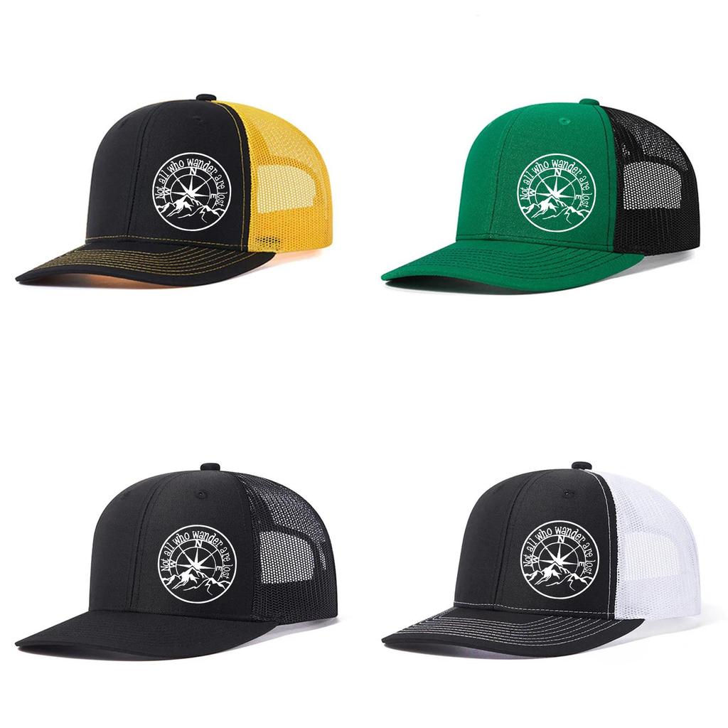Fashion Hiphop Embroidered Cotton Baseball Cap With Adjustable Wide Brim For Casual Men Women