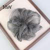 Polka Dot Hair Accessories Retro Tie for Women Girls, Soft Elastic Scrunchies, Elegant Polyester Ponytail Holder, Fashionable Korean Style Daily