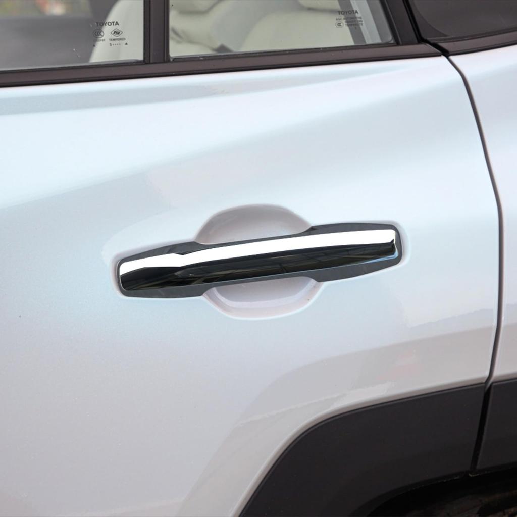 VKINGER New RAV4 60 Series Parts Outer Door Handle Cover Garnish Protection Accessory Scratch Prevention Front Rear Set 4P Exterior Custom Parts