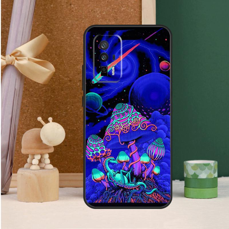 Psychedelic Trippy Case For Xiaomi 14 15 Ultra 15T 13T 14T 17 Pro Max POCO F8 Ultra F7 F5 F6 X5 X6 X7 Pro Cover