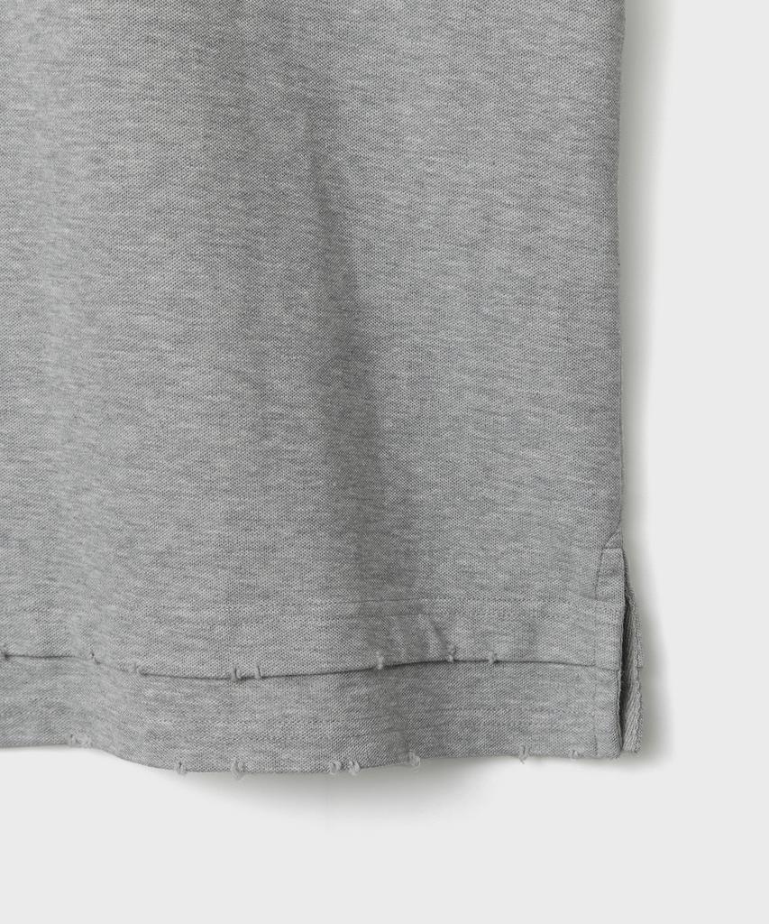 Bellie (W) Essential Layered Polo Shirt - Grey