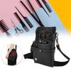Multi-Compartment Barber Scissors Waist Bag Adjustable Strap Scissors Holder Case  For Barbers