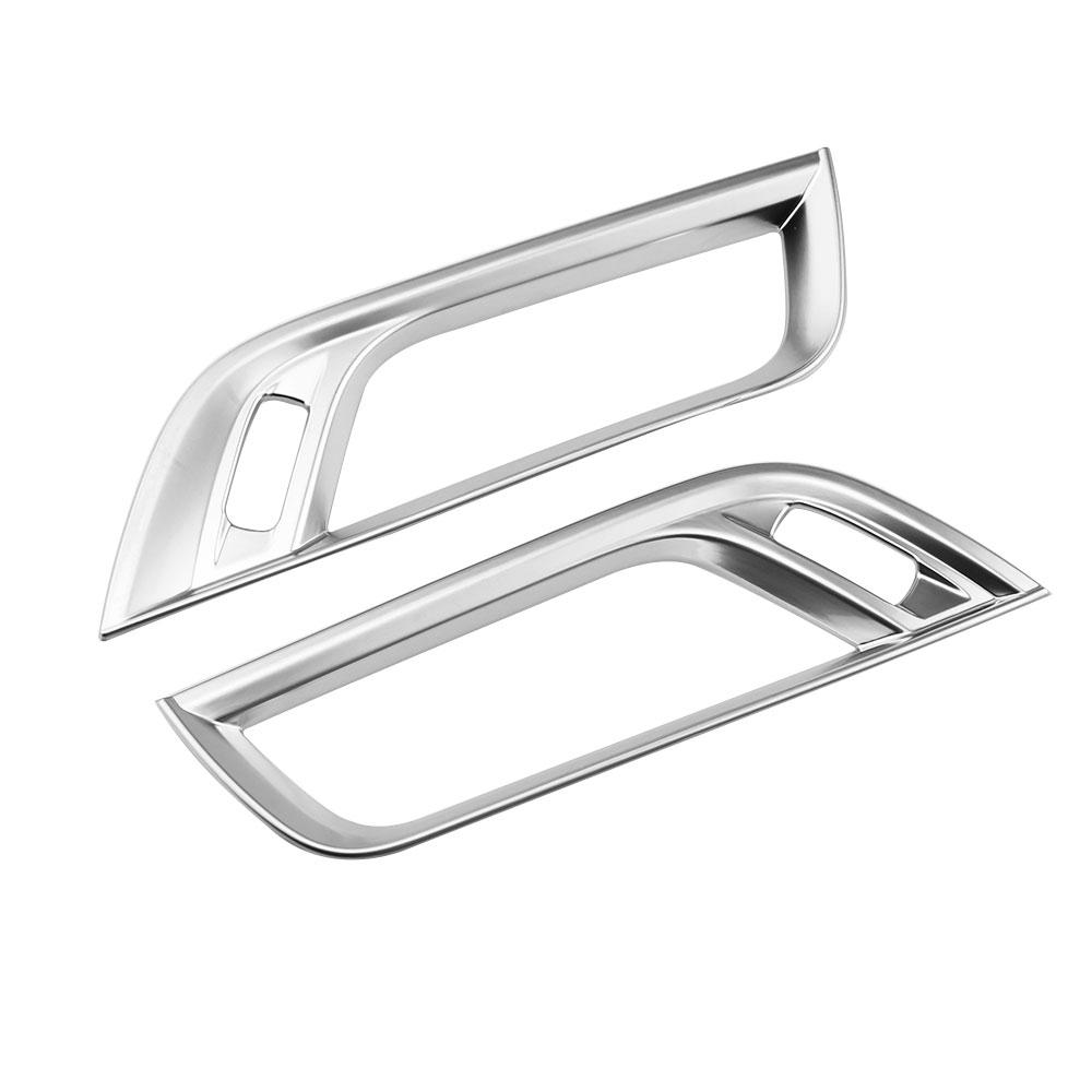 

Car Air Conditioning AC Vent Frame Trim for BMW X1 F48 2016 - 2025 ABS Chrome Air Outlet Cover Sticker Accessories