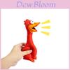 Brinquedo Durável de Látex Galinha Squeaky para Brincadeira Barulhenta e Divertida 75g