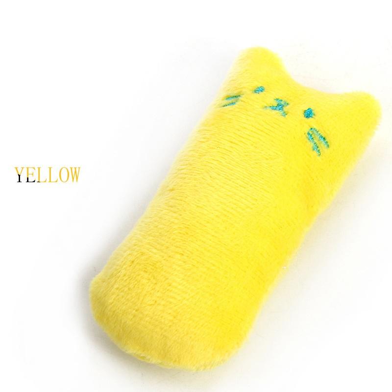 Catnip Toys Games for Cats Pillow Interactive Cat Toy Catnip Pet Supplies Pillow Thumb Teeth Grinding Bite Mint Cat Toy MMWJ102
