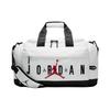 Jordan Logo Fashion Letter Print Polyester Tote Shoulder Crossbody Travel Bag Unisex Bags White SM0920-001