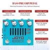 JOYO R-26 Monomyth Bass Preamp Electric Effect Pedal 6-band Graphic EQ Control Real Amplifier Tone Simulation Bass Pedal