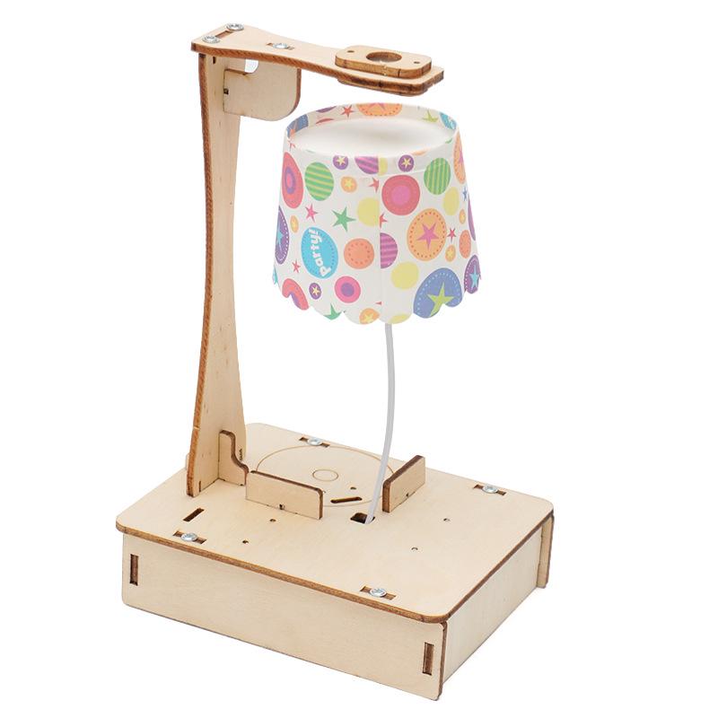 Magical Floating Lamp: DIY Wooden Science Kit for Educational Youth Experiments