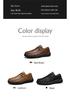 Handmade Men's Soft Sole Leather Loafers - Winter Casual Flat Large Size