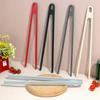 High-Temperature Resistant Silicone Non-stick BBQ Tongs