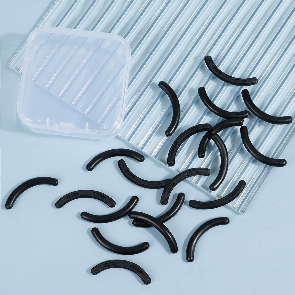 Multi-Color Durable Silicone Eyelash Curler Replacement Pads - High Elasticity and Long-Lasting