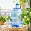 Großer Wasserkrug mit Griff und Deckel, Wiederverwendbare Spender, Versiegelbarer Drehverschluss, Lebensmittelechter Kunststoff, Transparente Flasche für Zuhause und Büro