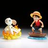 Banpresto Monkey Luffy Going Merry One Piece Action Figure World Collectable Log Story 8cm BP28928P Multicolor Figure Perfect for Anime Fans D. & - -