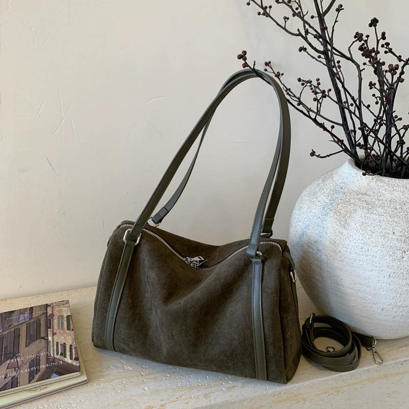 Fashion Women Vintage Pillow Shoulder Crossbody Bags 2026 New Trendy High Capacity Matte Leather Female Tote Handbags