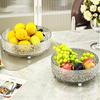 Light Luxury Fruit Tray Home Living Room Coffee Table Fruit Tray Rotating Dried Fruit Tray New High-end Candy Snacks Placement Tray
