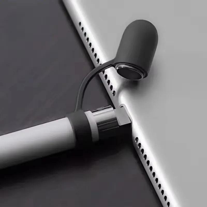 Xiaomi 8/4/1PCS Tablet Pen Protective Sleeve Anti-lost Pencil Cap for Apple IPencil 1st Gen Soft Silicone Stylus Pen Protector Holder