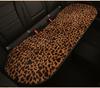 Leopard Print Kitten Cartoon Winter Plush Car Seat Cushion for ORA Good Cat, Ballet Cat, or Lightning Cat