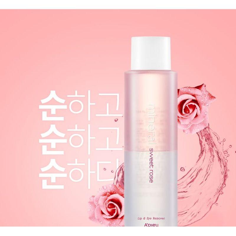 A'PIEU Mineral Sweet Rose Lip & Eye Remover