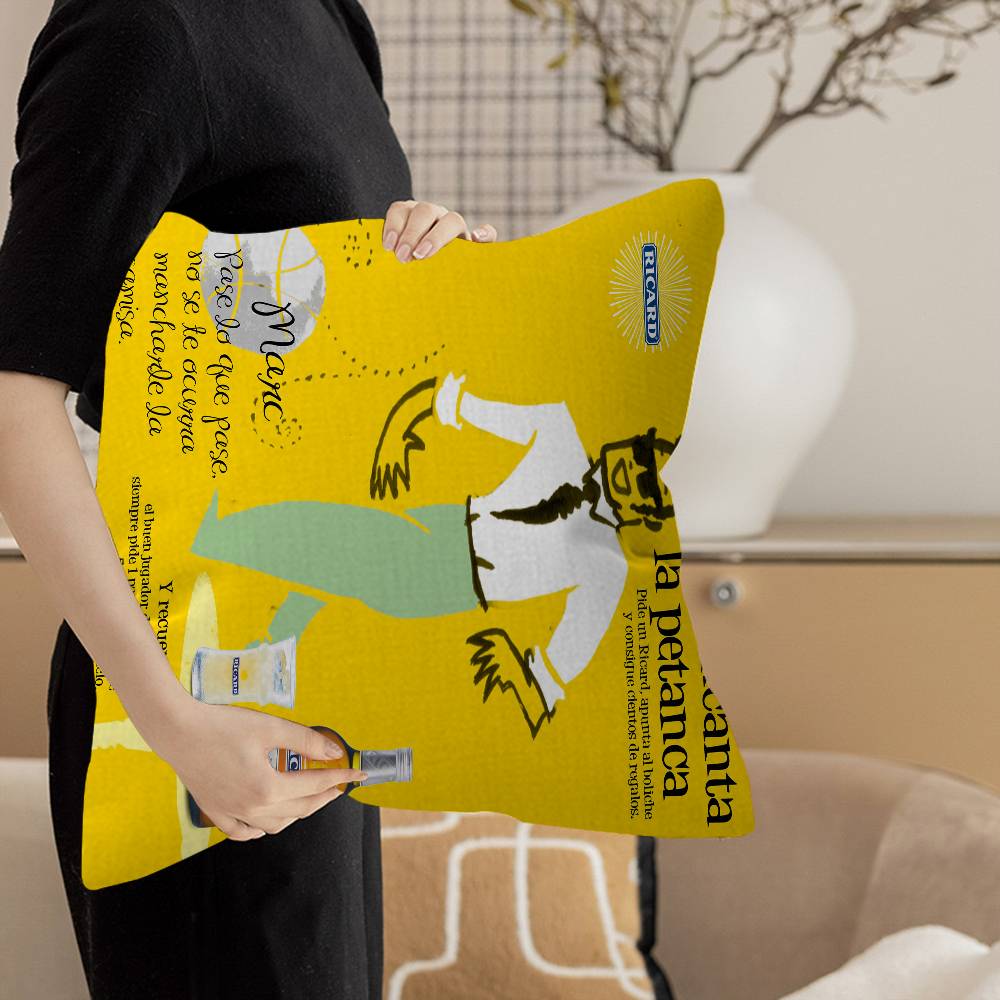 R-Ricards Logo Lucky Dragon Pillow Cover Sofa Cushion Cover Home Room Decoration Children Gift