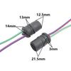 2x 501 T10 W5W Automobile Small LED Light Bulb Plug Wedge Hard Adaptor Socket Connector Car Lamp Holder Adapters Base
