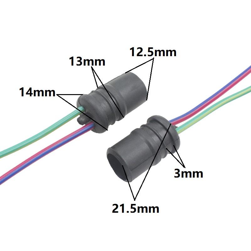 2x 501 T10 W5W Automobile Small LED Light Bulb Plug Wedge Hard Adaptor Socket Connector Car Lamp Holder Adapters Base