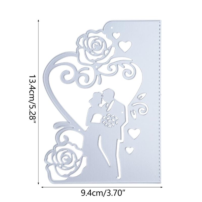 Metal Die Cuts Wedding Invitation Embossing Stencil Cutting Dies for Card Making Scrapbooking Paper Craft DIY Template