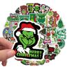 10/50 ks Kreslené Ako Grinch ukradol Vianoce Nálepky Grinch grafiti Nálepky na DIY Batožinu Laptop Skateboard Motocykel Bicykel Nálepka