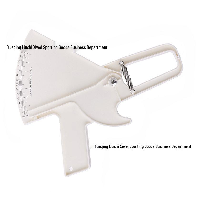 Классический двойной пружинный кожный калипер - Щипцы для измерения жира в организме чёрный