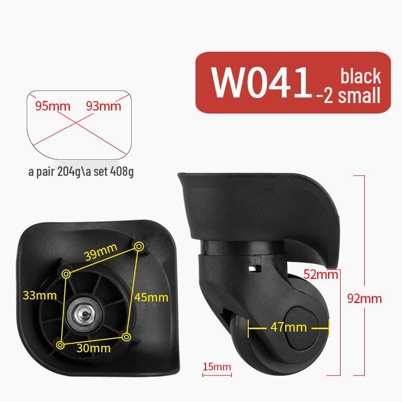 Replaceable Silent Trolley Suitcase Wheels