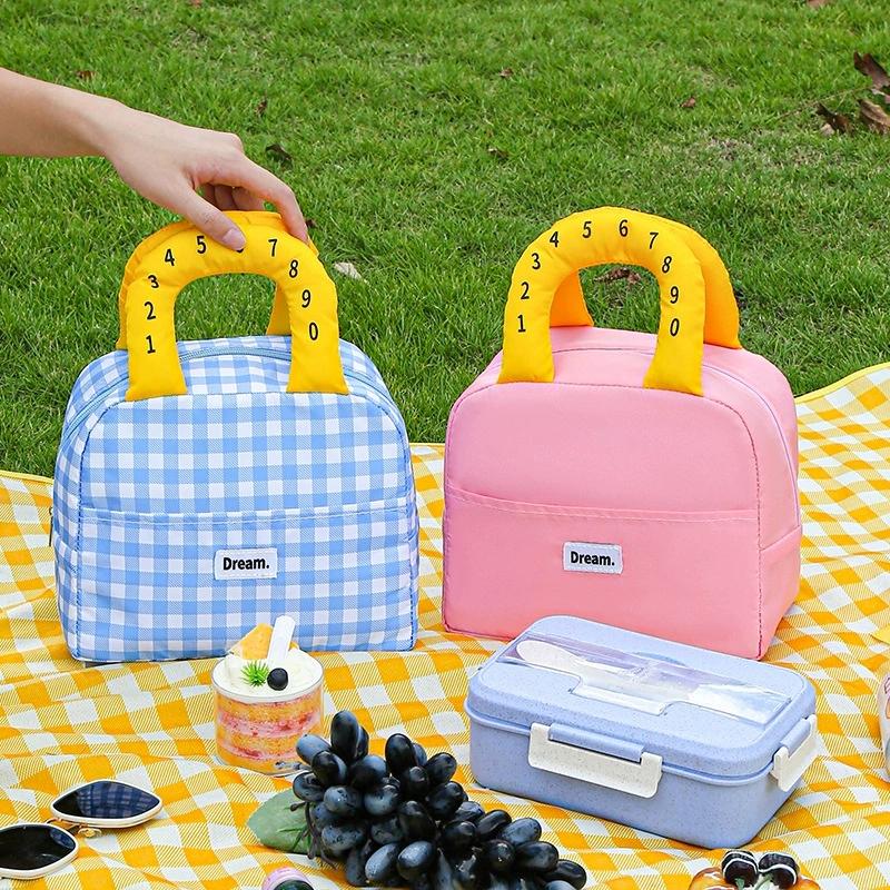 Nuova Borsa Termica per Pranzo, Borsa Termica per Studenti e Professionisti, Ideale per Portare Pranzo e Cena, Mantiene il Cibo Caldo