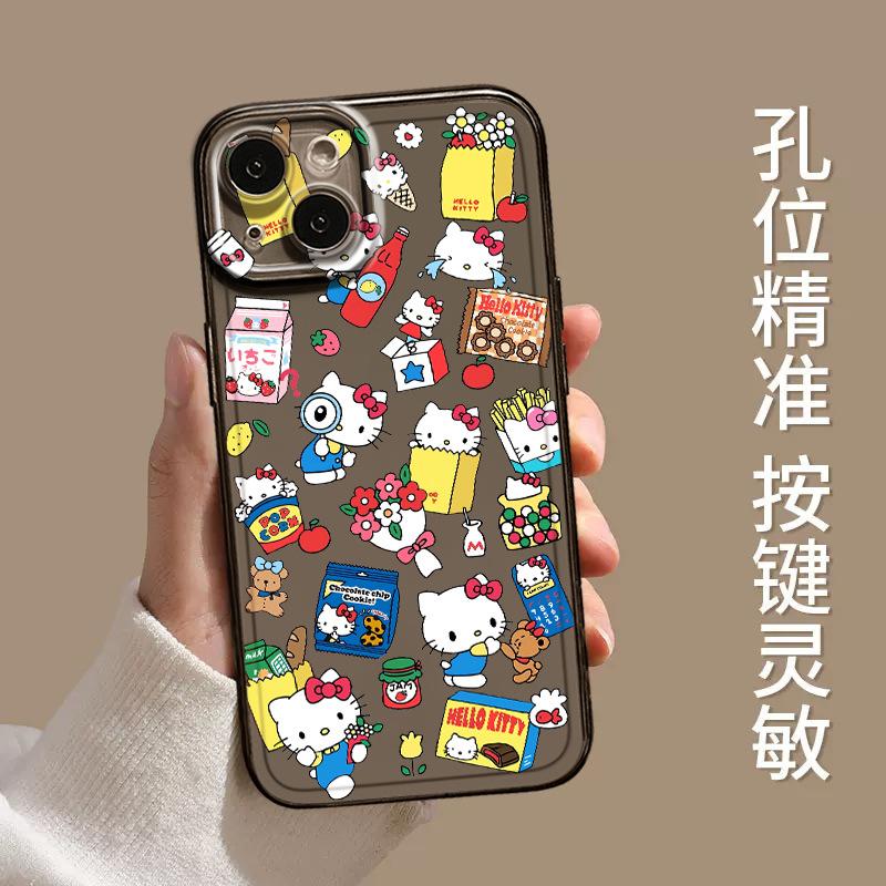 Applicable to Apple 11/11promax mobile phone case iphone11 niche transparent domestic Huawei p11 Hello Kitty