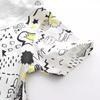 Summer European and American Style Children's T-shirt Round Neck Printed Short-sleeved Boy's Bottoming Shirt
