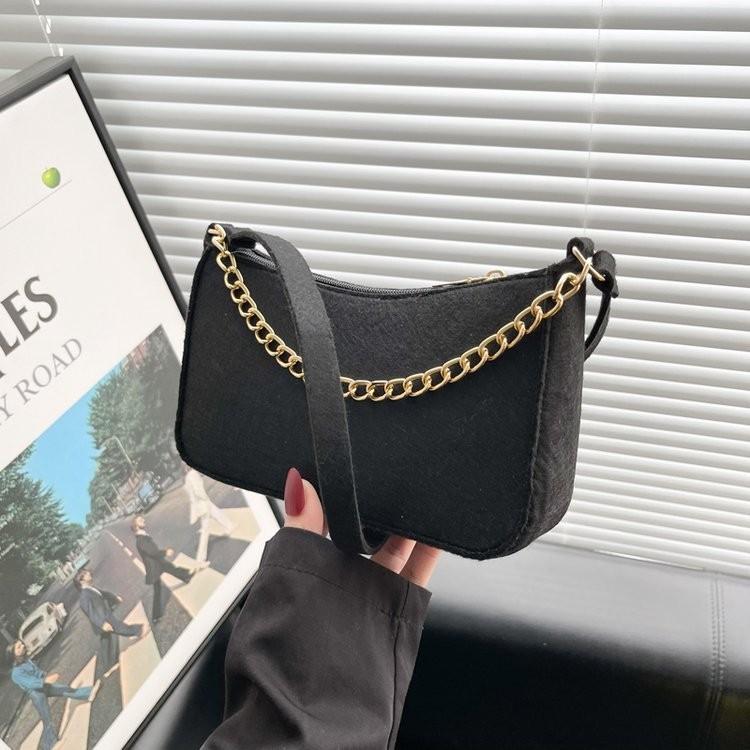 Stylish Pu Felt Tote Bag For Women In Khaki Black Pink And Lemon Yellow For Daily Use