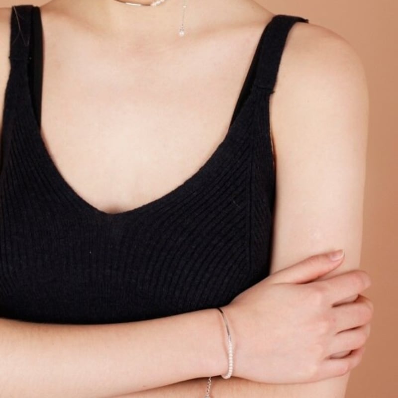 

of the moon PEARL BUBBLE BRACELET[DL17FWBC12SVF] SILVER