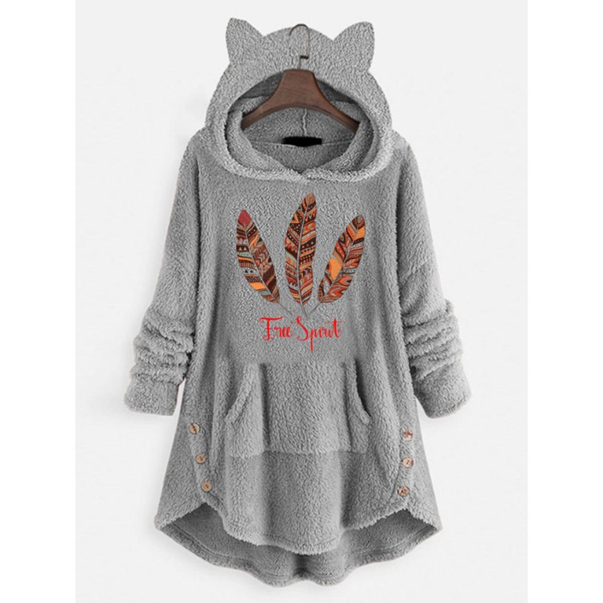 Осенне-зимнее худи женское худи с длинным рукавом двусторонний вельвет женская куртка оверсайз XXL 2170₽