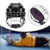 Hockeyhelm Draagbaar Professioneel Zacht Gewatteerd Rugby met Kooi voor Wedstrijd, Training,